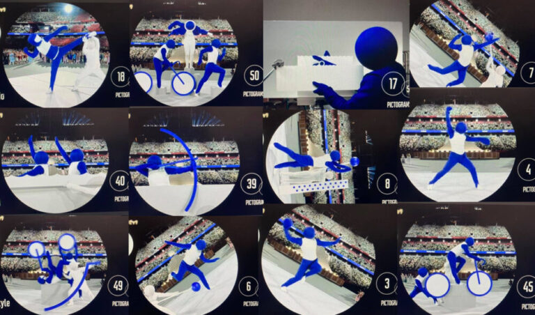 東京オリンピック開会式で「リアル棒人間」！！言葉を越えたアナログパフォーマンスで盛り上げる！ | イラストで伝える・見せる・考える誰でも描ける