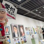 搬入！『心似顔絵塾展』