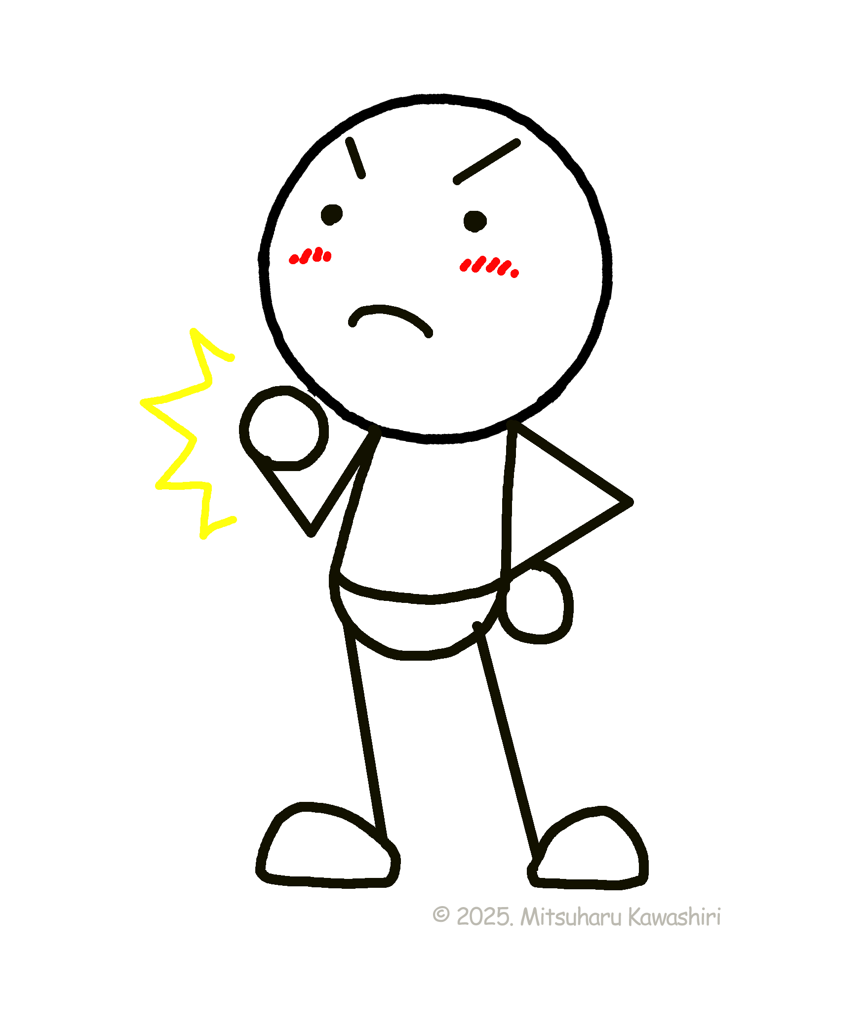 決める棒人間 | イラストで伝える・見せる・考える誰でも描けるイラストプレゼン研究所