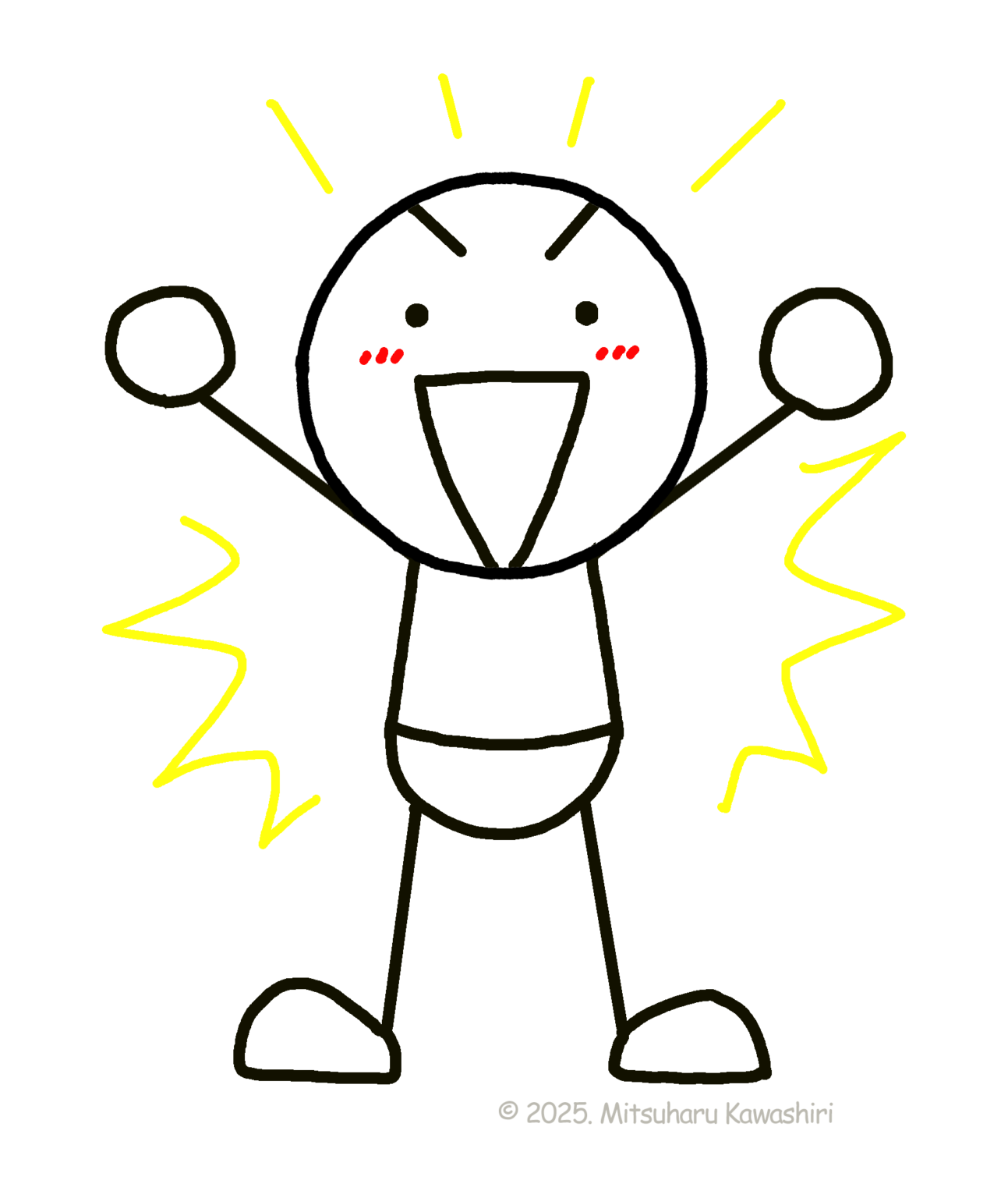 決める棒人間 | イラストで伝える・見せる・考える誰でも描けるイラストプレゼン研究所