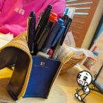 新しい相棒！革のペンケース